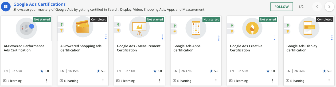 Google Ads Section Banner